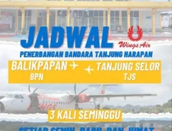 Alhamdulillah – Puji Tuhan, Penerbangan Tanjung Selor – Balikpapan 