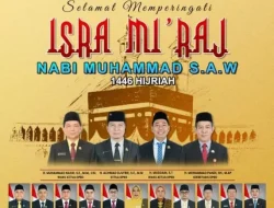 DPRD KALIMANTAN UTARA MENGUCAPKAN Selamat memperingati Isra Mi’raj Nabi Muhammad S.A.W 1446 H