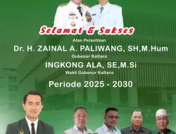 Keluarga Besar Partai Bulan Bintang Kalimantan Utara Mengucapkan