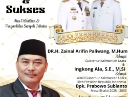 Tasa Gung. S. Pd. Mengucapkan Selamat Dan Sukses