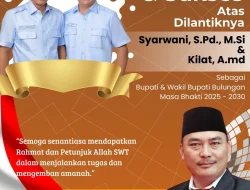 Tasa Gung. S. Pd Dan Keluarga Mengucapkan