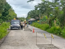 Jalan Sabanar Lama Diperbaiki