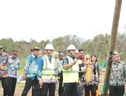 Prosesi Peletakan Batu Pertama Pembangunan Gedung Pusdalops Badan Penanggulangan Bencana Daerah (BPBD) Kaltara
