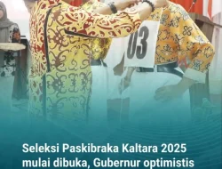 Gubernur Kaltara Buka Seleksi Paskibra Provinsi Tahun 2025, Cari Putra-Putri Terbaik