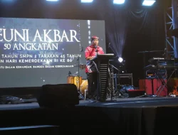 Gubernur Ajak Alumni SMPN 2 Tarakan Berkolaborasi Bangun Kaltara