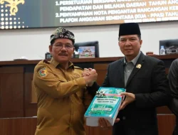 Wagub Bersama DPRD Kaltara Setujui Ranperda Perubahan APBD Tahun Anggaran 2025