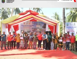 Desa Tanjung Karang Rayakan HUT ke-29 dan Hari Jadi Kabupaten Nunukan ke-26 dengan Syukuran dan Bakar Ikan Bersama