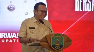 Wabup Hermanus Buka Media Gathering Gelaran Diskominfotik Kabupaten Nunukan