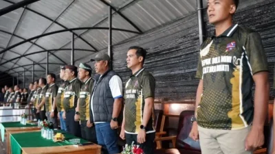 Bupati Nunukan Hadiri Pembukaan Turnamen Sepak Bola Mini U-50 di Tanjung Selor