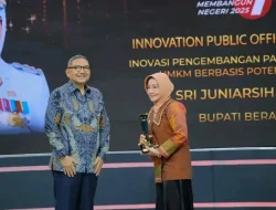 Bupati Berau Raih Penghargaan Inovasi Membangun Negeri 2025