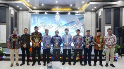 Gubernur Zainal Hadiri Pisah Sambut Dankodaeral XIII Tarakan, Tegaskan Peran Strategis TNI AL di Perbatasan