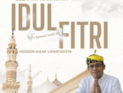 Kepala Dinas Kesehatan Provinsi Kalimantan Utara Mengucapkan Selamat Hari Raya Idul Fitri, 1 Syawal 1447 H – 2026 Masehi