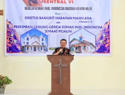 Wagub Kaltara Resmikan GKII Pejalin, Tekankan Nilai Kasih dan Kebersamaan