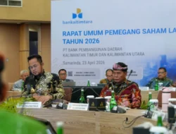 Gubernur Kaltara Hadiri RUPS Bankaltimtara, Direksi dan Komisaris Baru Ditetapkan
