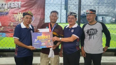 Wagub Kaltara Tutup Sport Fest Journalist 2026, Pererat Solidaritas Insan Pers