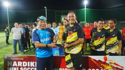 Malinau Juara Hardiknas Mini Soccer Championship 2026, Bulungan Beri Perlawanan Sengit