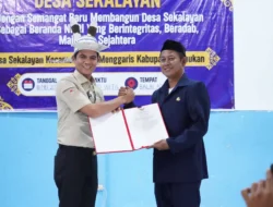 Bupati Nunukan Resmikan Desa Persiapan Sekalayan, Warga Sambut dengan Tarian Budaya