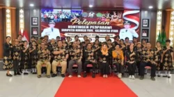 Mewakili Kaltara, Bupati Irwan Sabri Lepas Kontingen Pesparawi Nunukan ke Manokwari