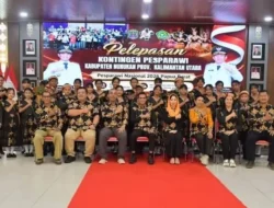 Mewakili Kaltara, Bupati Irwan Sabri Lepas Kontingen Pesparawi Nunukan ke Manokwari
