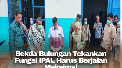 Sekda Bulungan Minta Pengelolaan IPAL Satuan Pelayanan Gizi Dioptimalkan