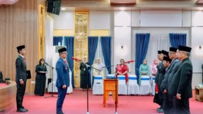 Perkuat Pelayanan Publik, Pemkab Tana Tidung Lantik Sejumlah Pejabat Pimpinan Tinggi Pratama