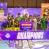 Tutup Turnamen Futsal Pelajar, Gubernur Motivasi Atlet Muda Raih Prestasi Lebih Tinggi