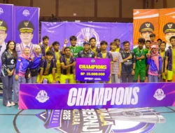 Tutup Turnamen Futsal Pelajar, Gubernur Motivasi Atlet Muda Raih Prestasi Lebih Tinggi
